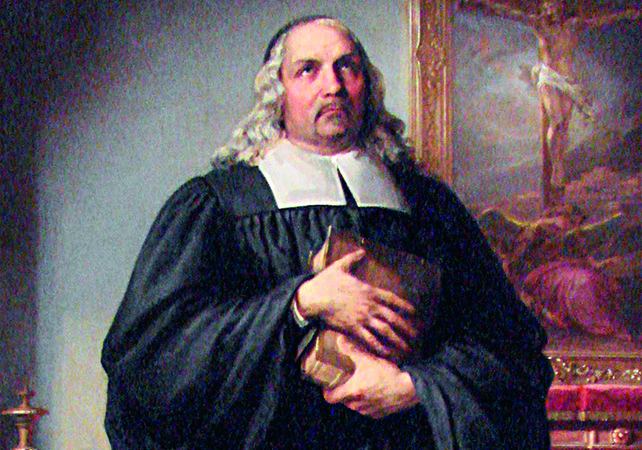 Paul Gerhardt portréja (1844; ismeretlen alkotó)